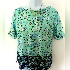 Karen Scott mid sleeve top M